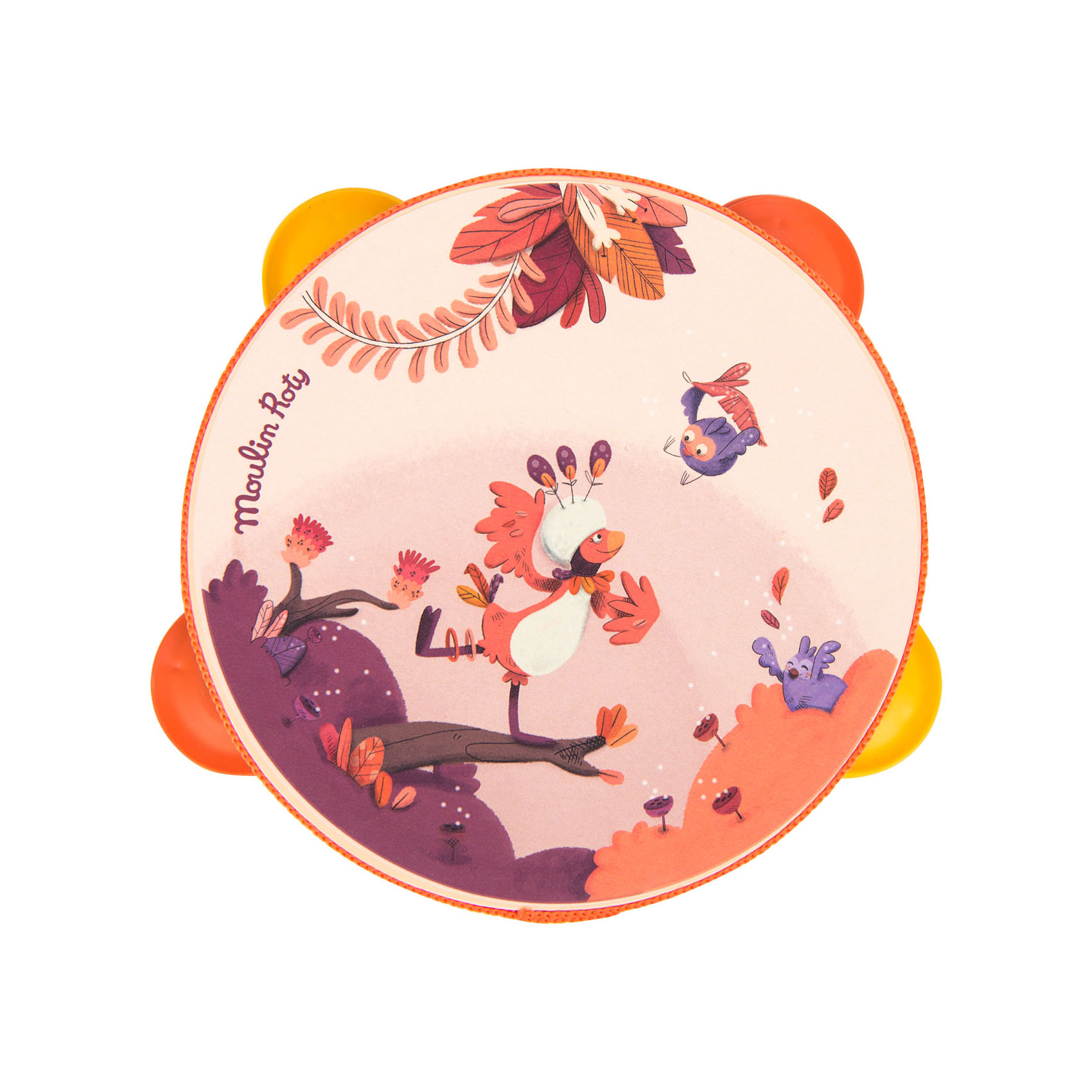 Tambourin MULTICOLORE Moulin Roty