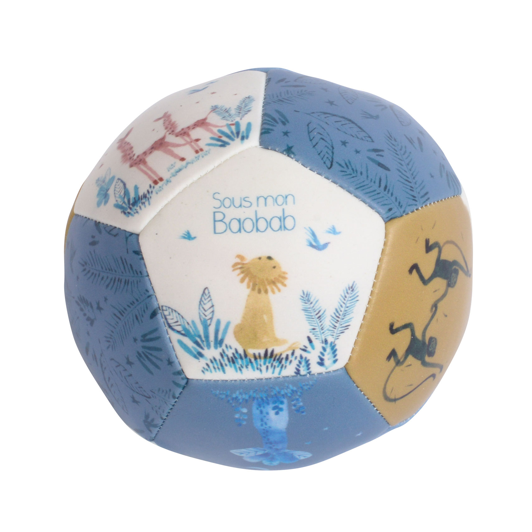 Ballon souple MULTICOLORE Moulin Roty