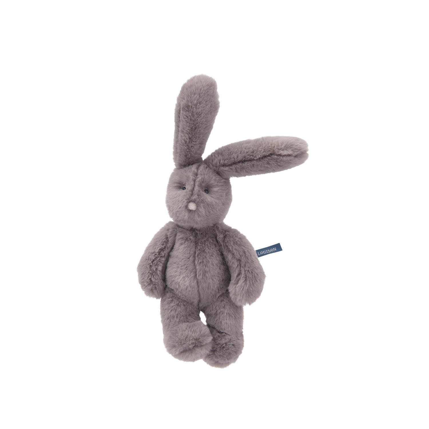 Peluche Petit lapin Arthur et Louison GRIS Moulin Roty