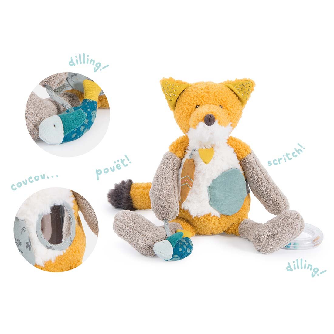 Renard d'activités Le Voyage d'Olga ORANGE Moulin Roty