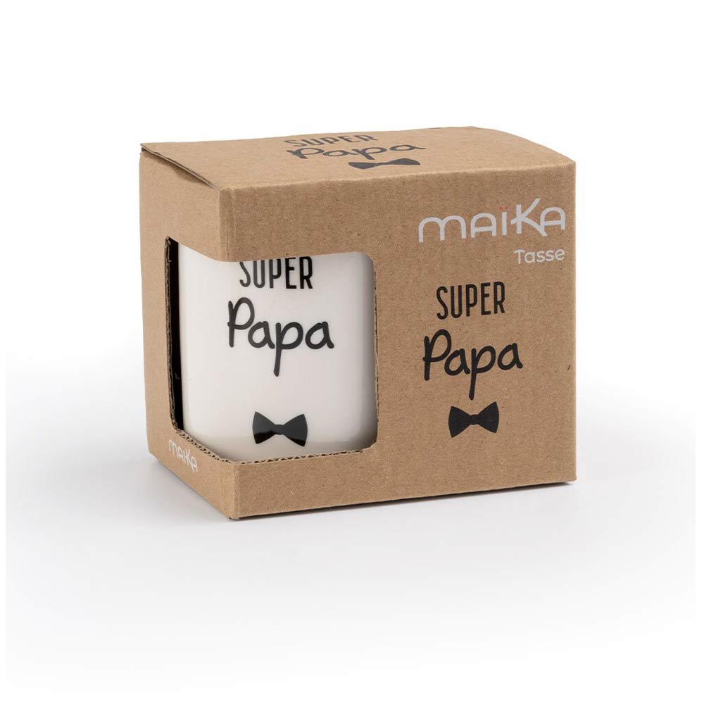 Tasse Super Papa BLANC Maïka