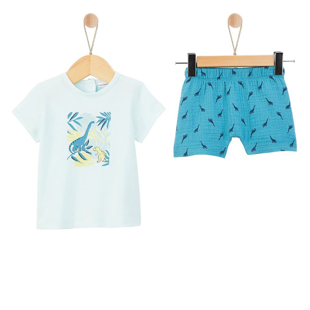 Short+Haut Jardin Extra VERT P’tit bisou