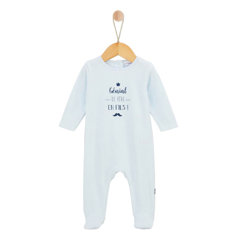 Pyjama Petit Cocon BLEU P’tit bisou