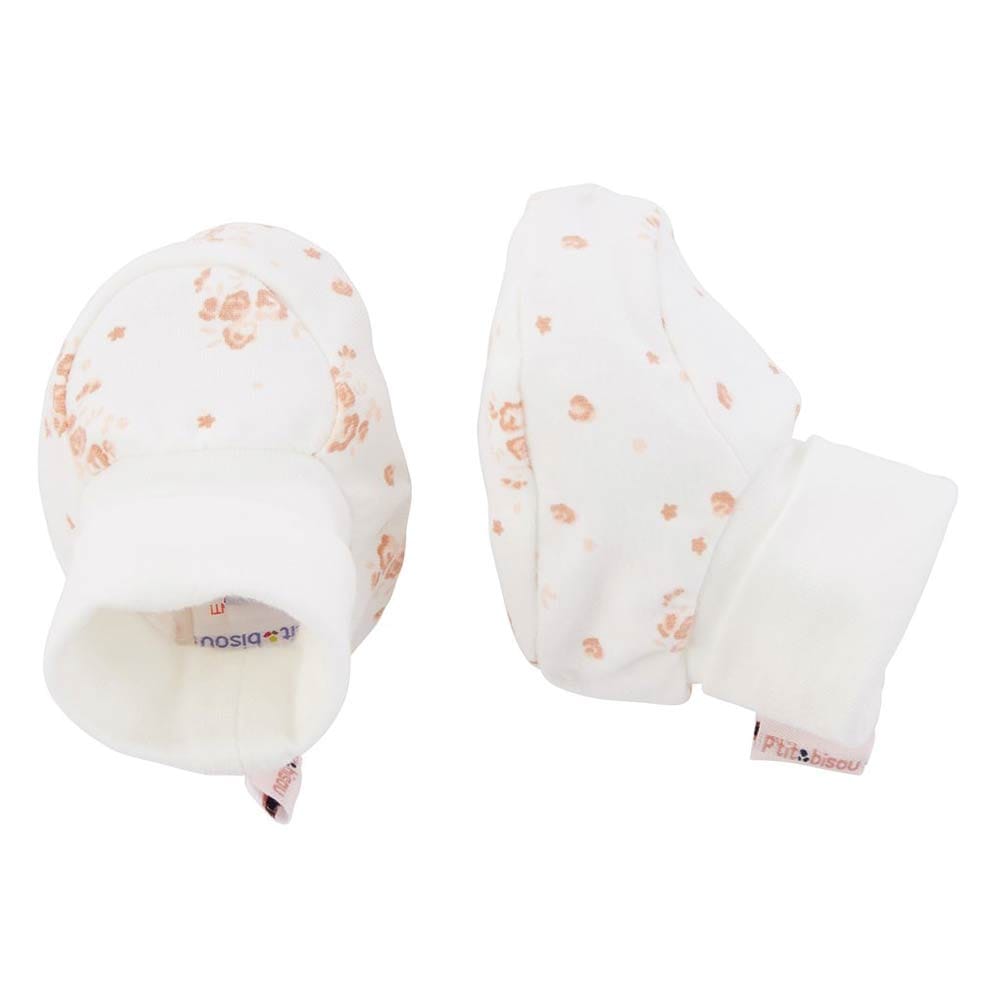 Chaussons Petit Cocon Fleuri ROSE P’tit bisou