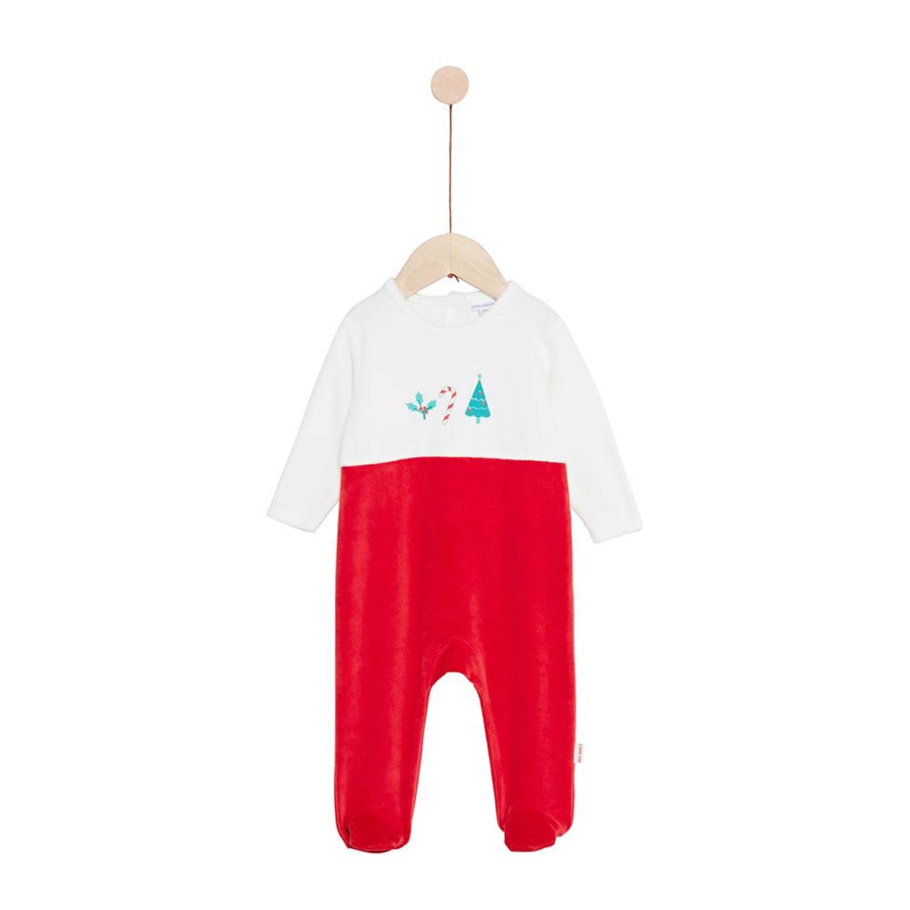 Pyjama Noël ROUGE P’tit bisou