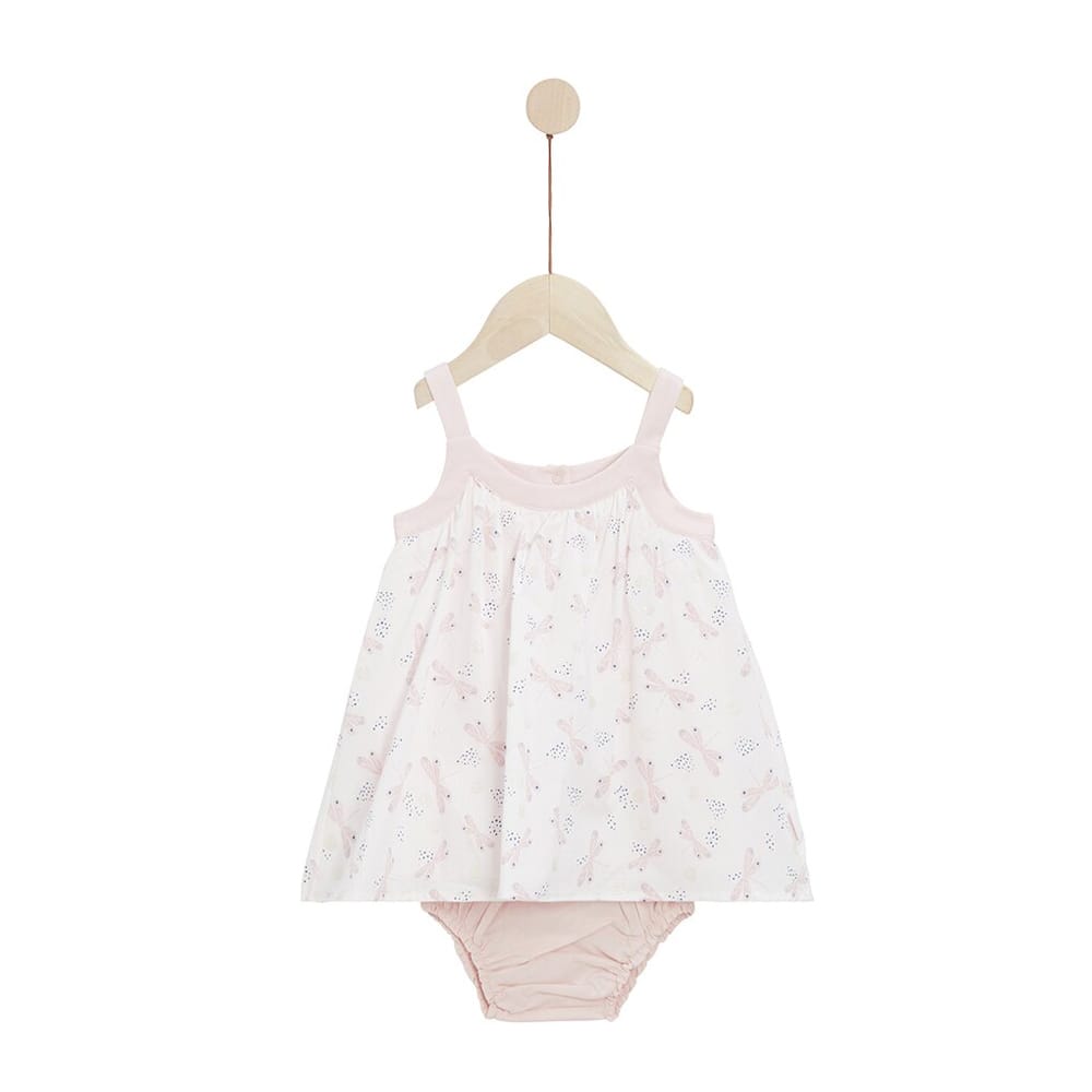 Ensemble robe avec bloomer Mon petit nuage ROSE P’tit bisou