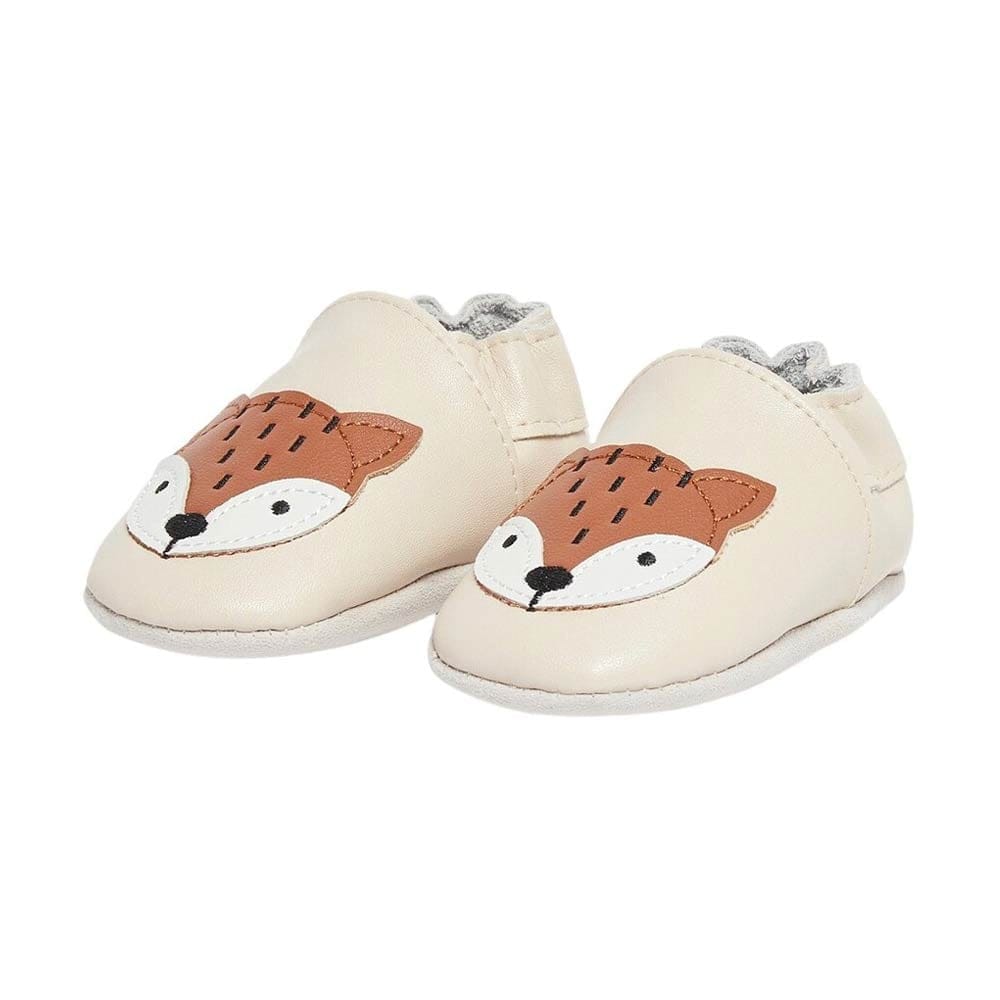 Chaussons Cuir BEIGE P’tit bisou