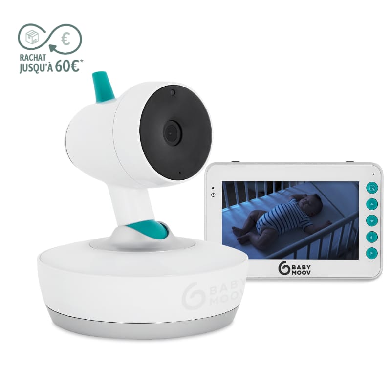 Babyphone vidéo Yoo-Moov BLANC Babymoov