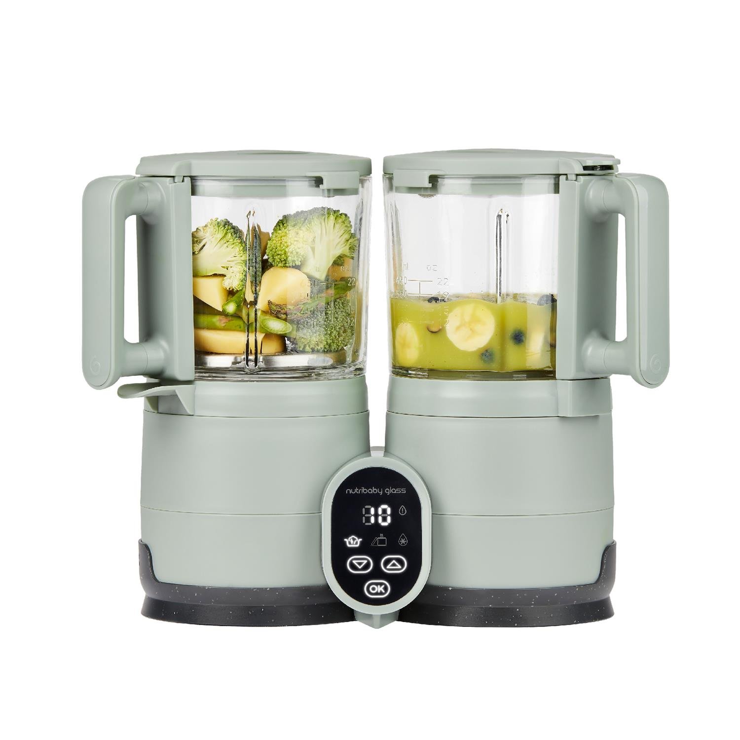 Nutribaby glass  VERT Babymoov