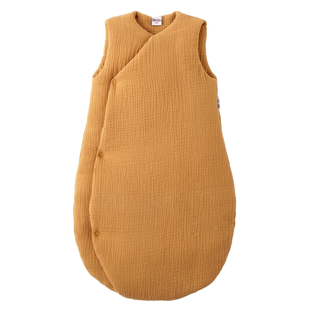 Gigoteuse double gaze ouatinée forme kimono - Mix & Match MARRON BB&Co