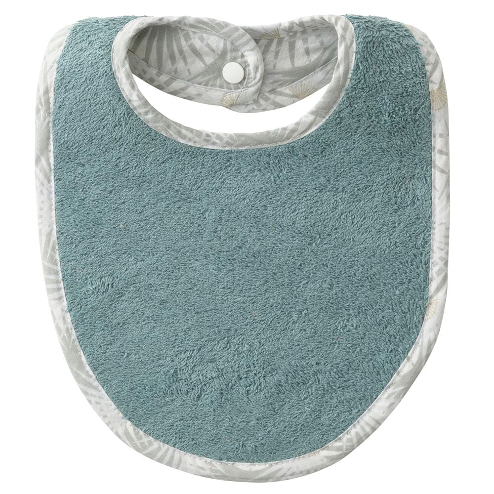 Grand bavoir réversible éponge VERT BB&Co