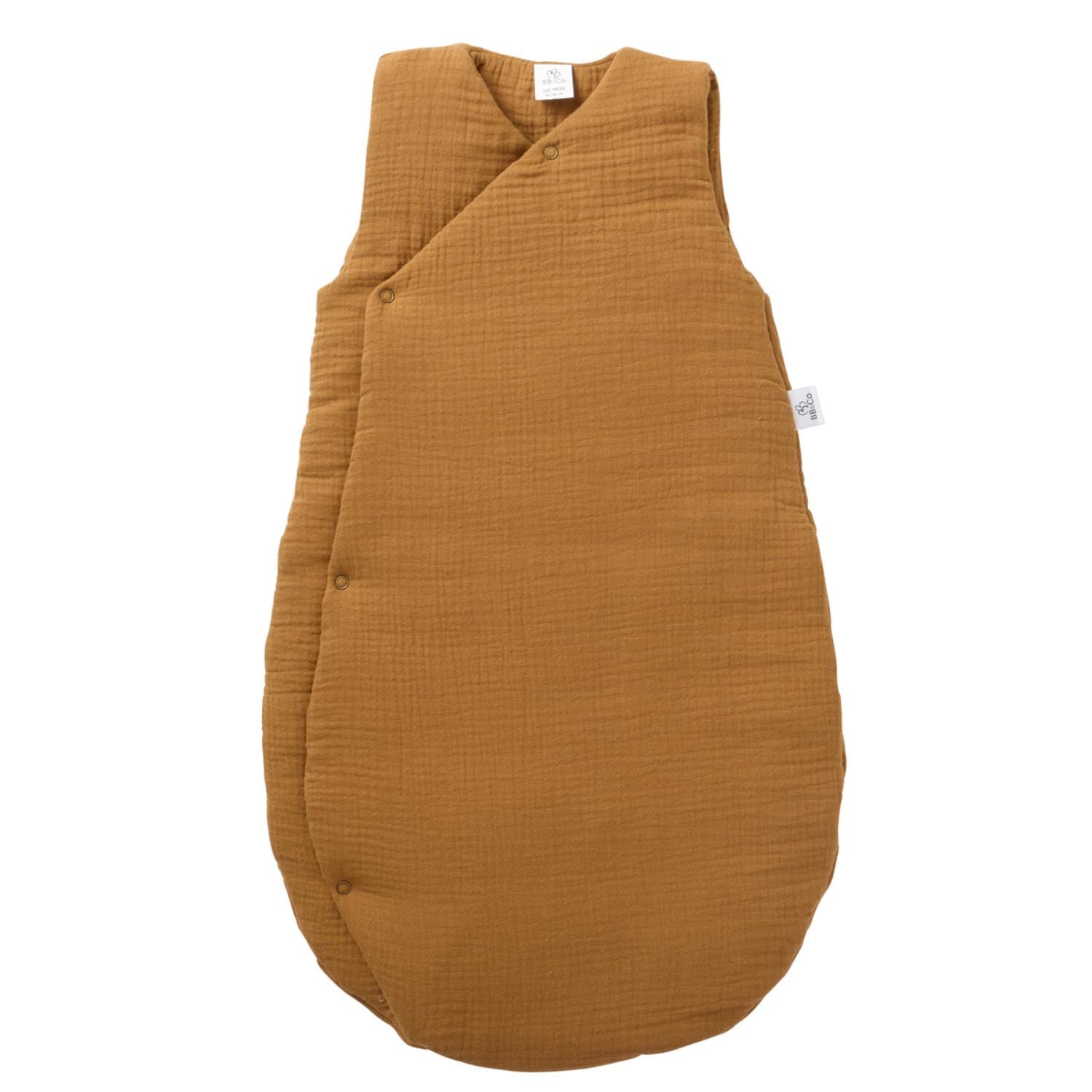 Gigoteuse ouatinée gaze forme kimono Mix&Match MARRON BB&Co