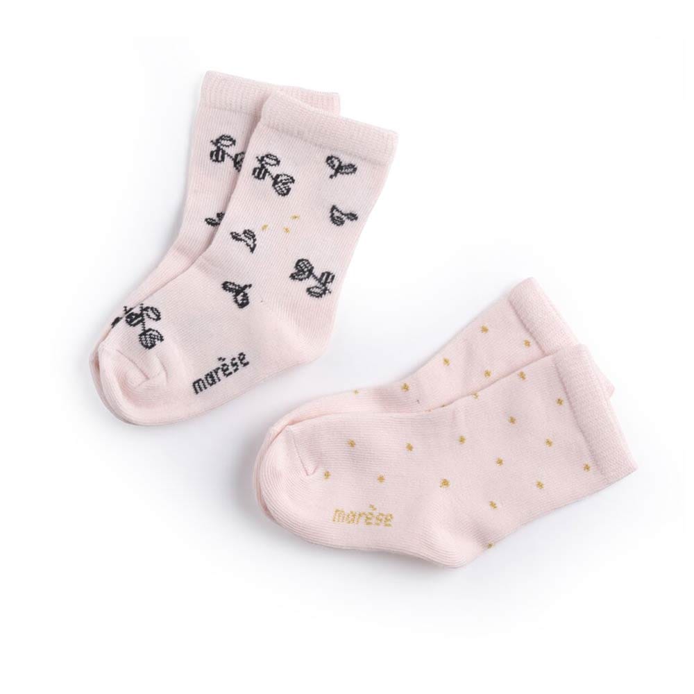 Lot de 2 chaussettes FLO ROSE Marèse