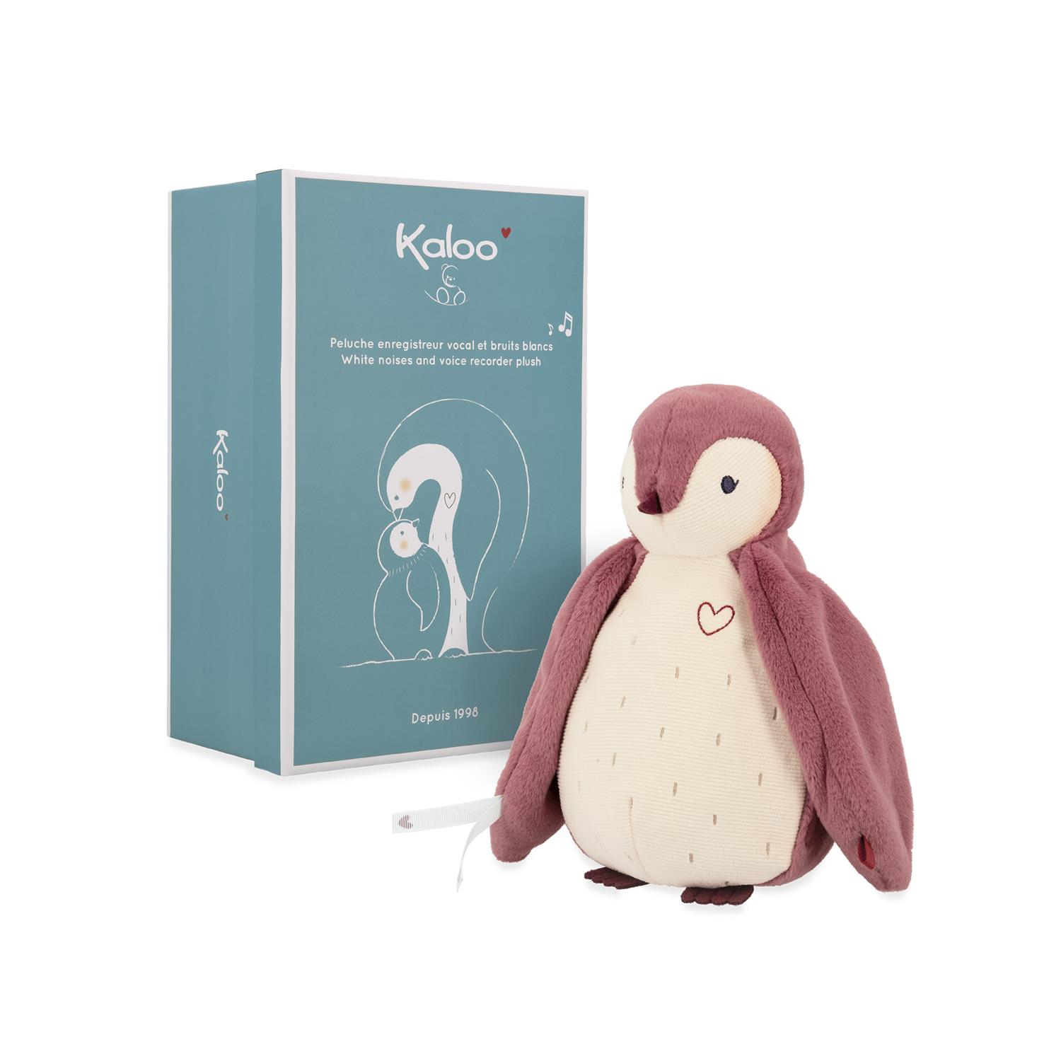 Peluche enregistreur bruits ROSE Kaloo