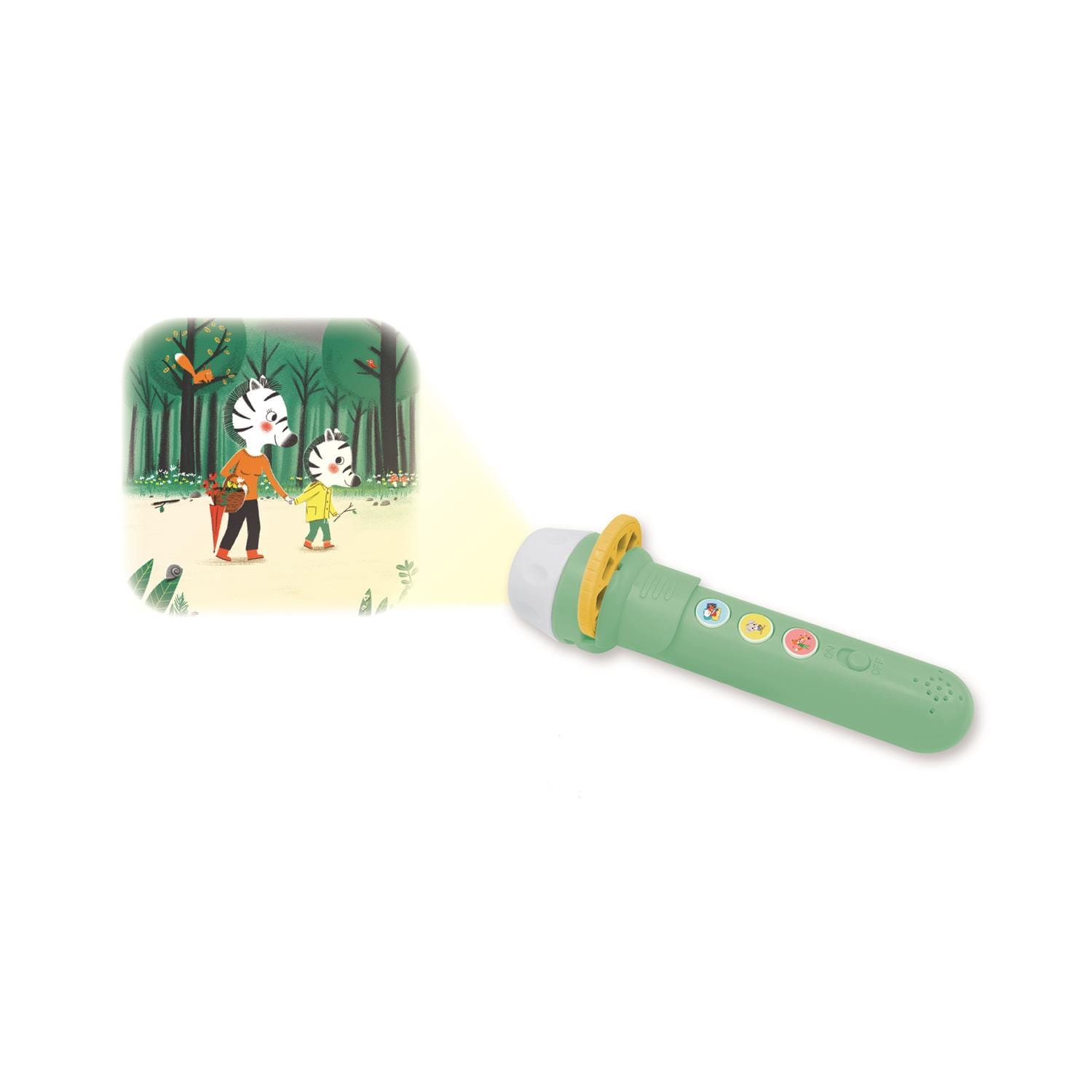 Lampe sonore merveilleuse  bisous VERT Janod