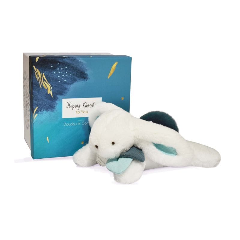 Doudou pantin Happy Pop BLANC Doudou & Compagnie