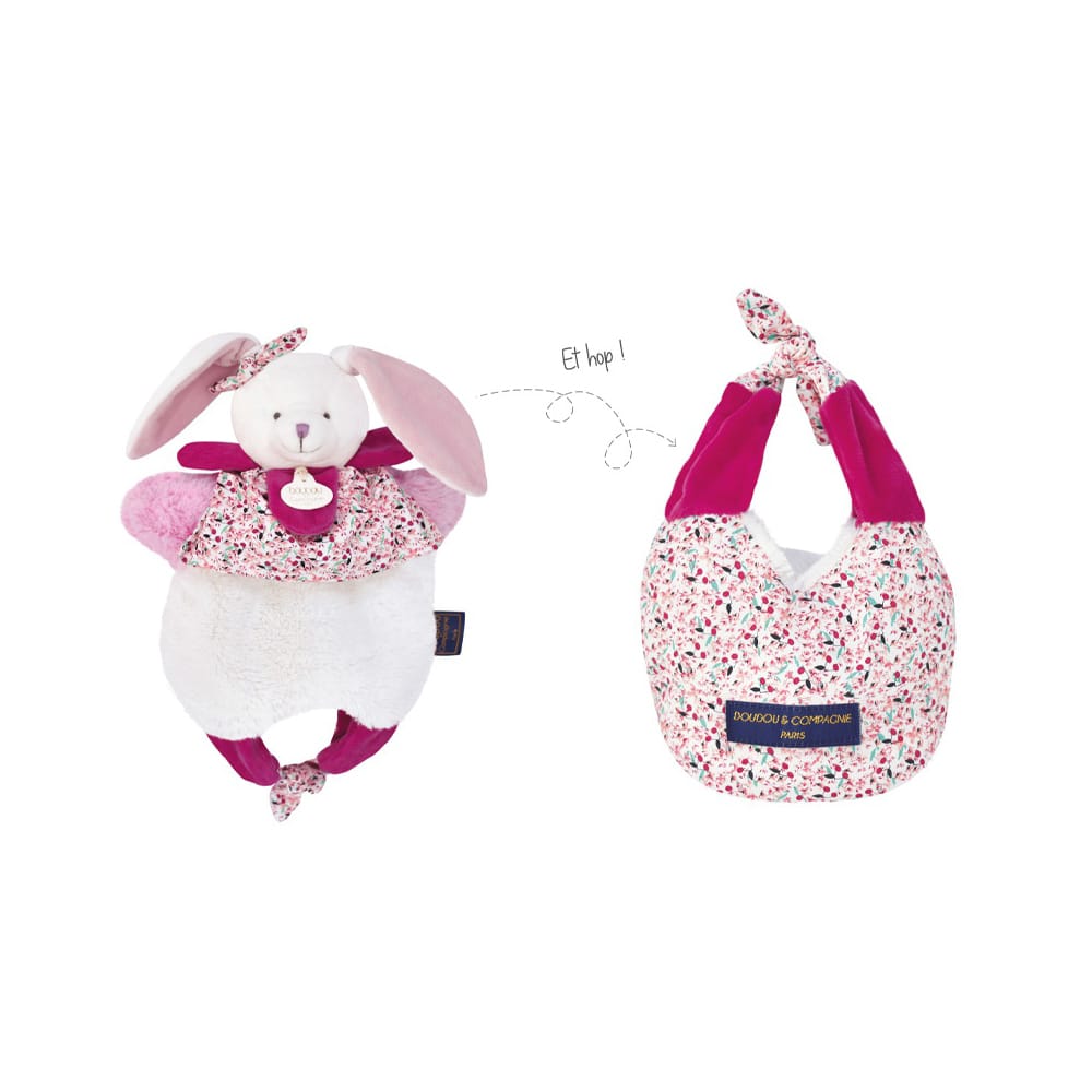 Doudou Amusette ROSE Doudou & Compagnie