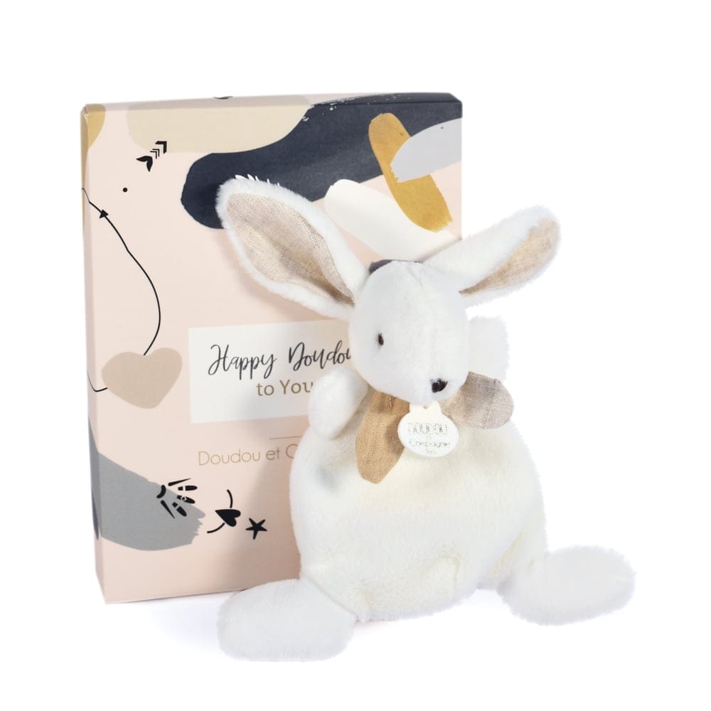 Doudou Happy Wild BLANC Doudou & Compagnie