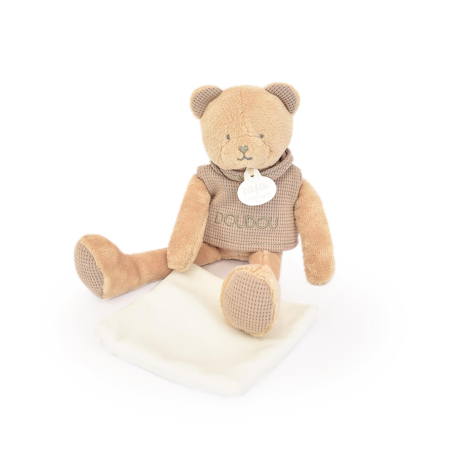 Peluche Sweety ours MARRON Doudou & Compagnie