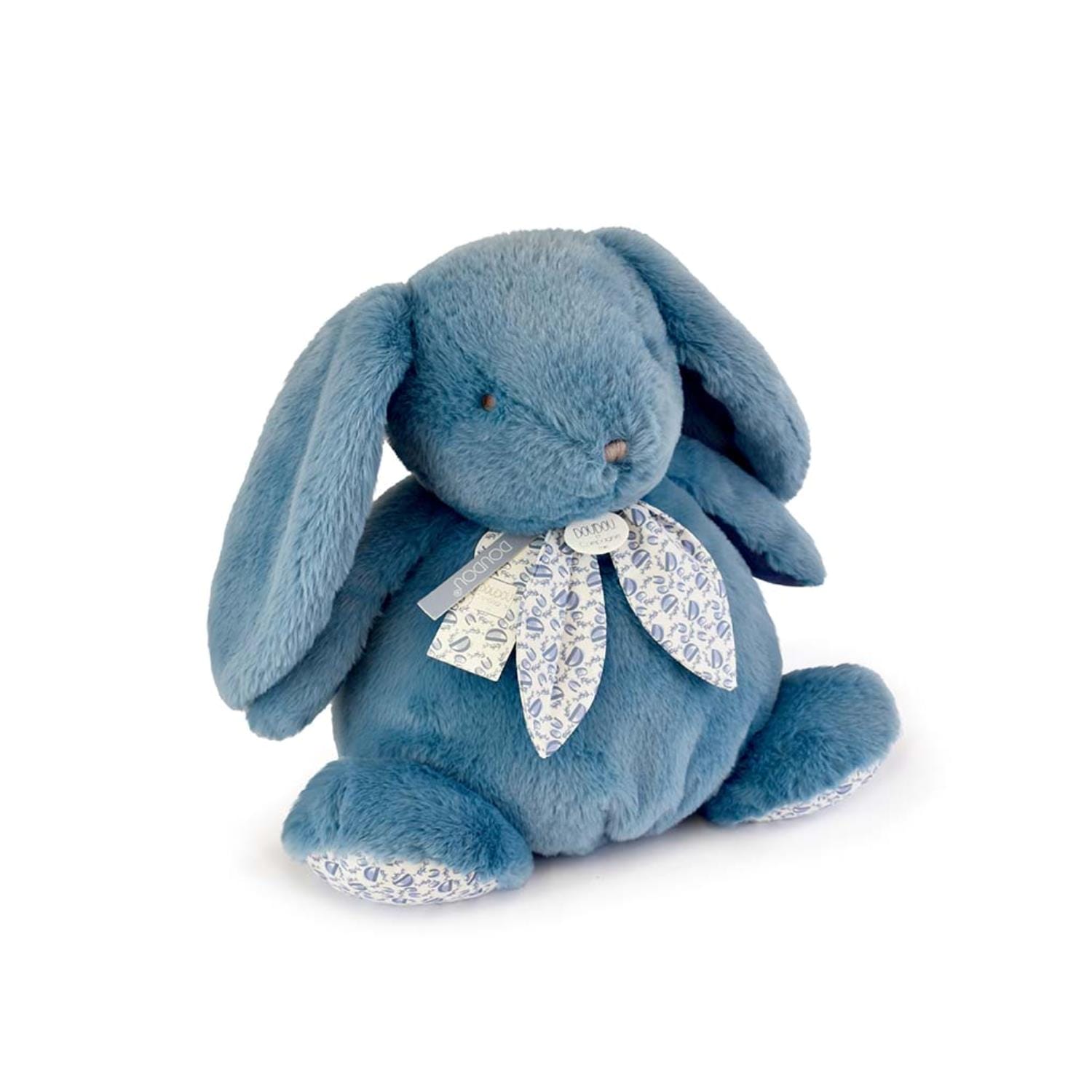 Doudou lapin pantin BLEU Doudou & Compagnie