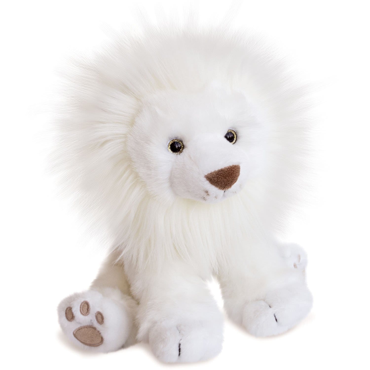 Peluche Lion des neiges BLANC Histoire d'Ours