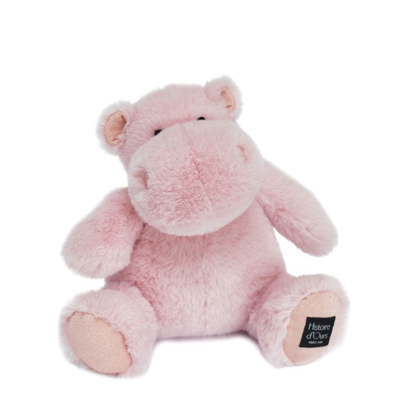 Peluche Hippo ROSE Histoire d'Ours