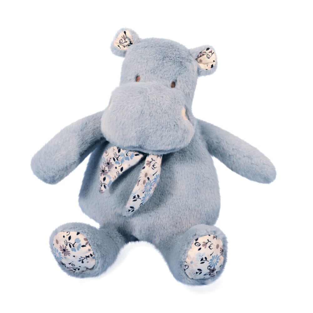 Peluche Bandana Hippo BLEU Histoire d'Ours