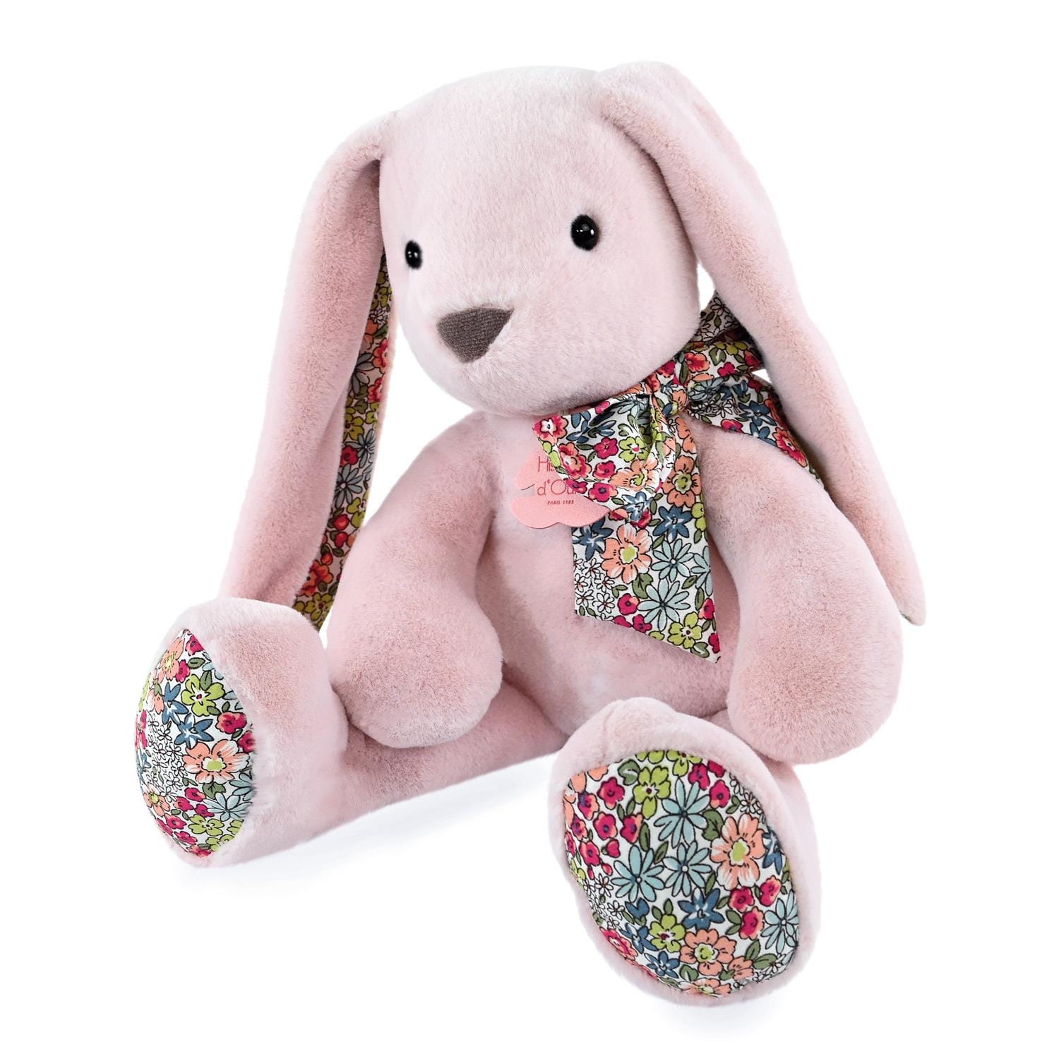 Copain câlin Lapin ROSE Histoire d'Ours