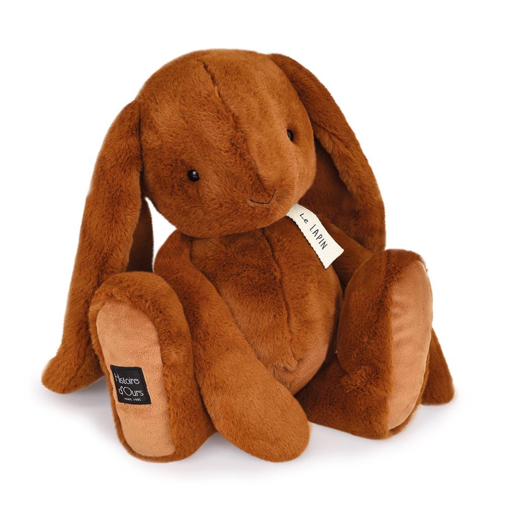 Peluche Lapin 50 cm MARRON Histoire d'Ours
