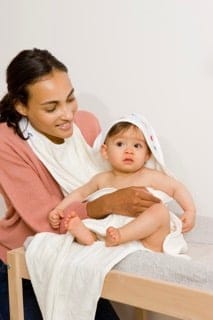 Serviette de bain Papillon MULTICOLORE BabyToLove