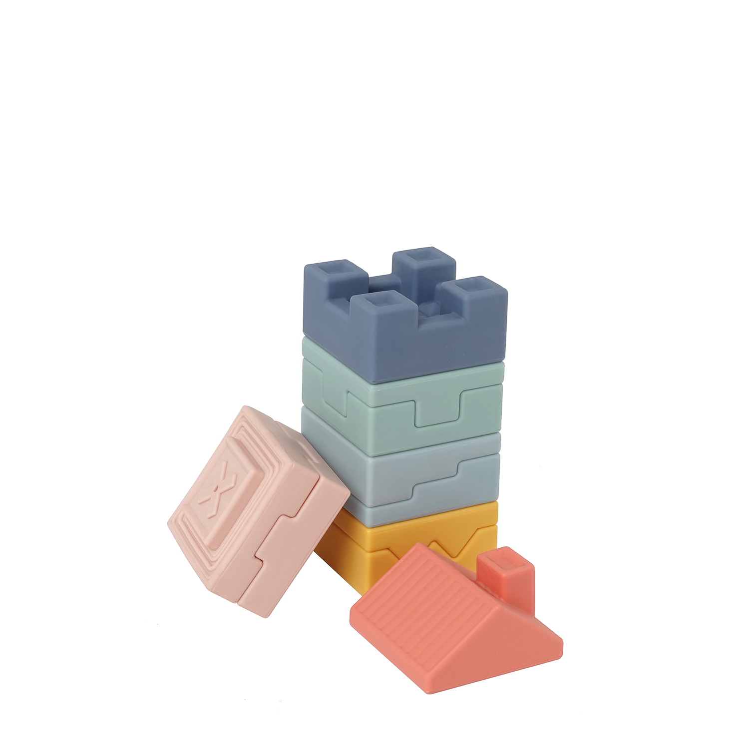 Mes premiers blocs de construction MULTICOLORE BabyToLove