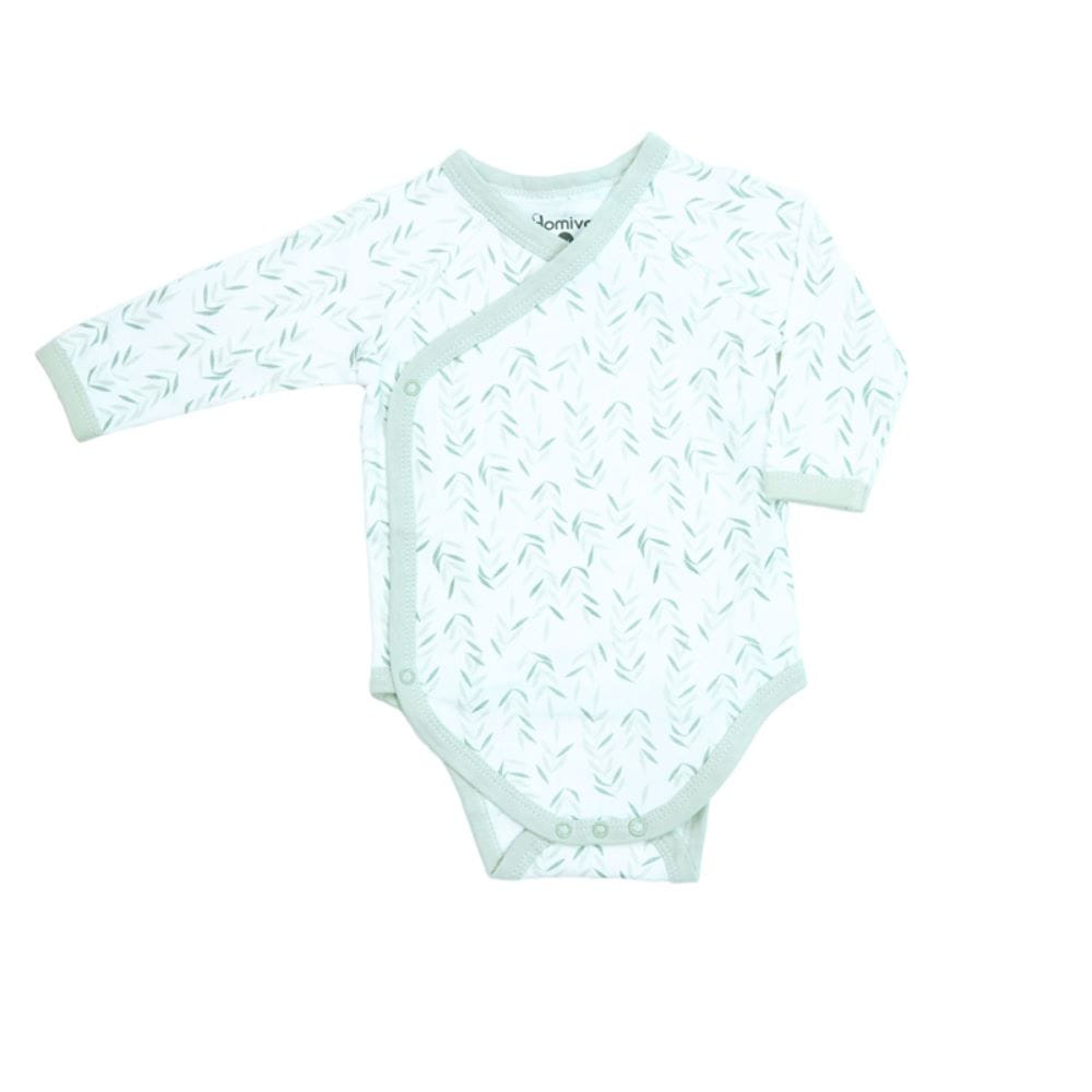 2 bodys manches longues VERT Domiva