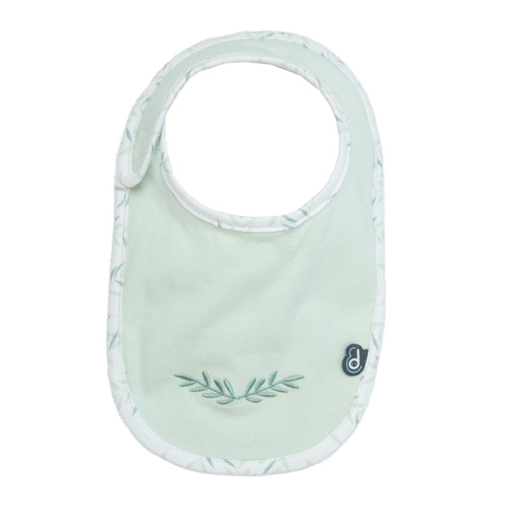 2 bavoirs VERT Domiva