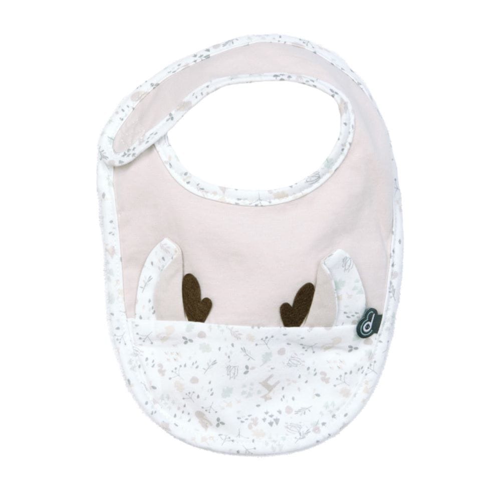 2 bavoirs lilas ROSE Domiva