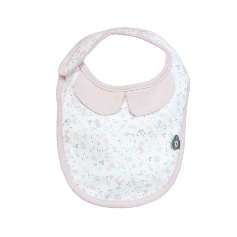 2 bavoirs lilas ROSE Domiva