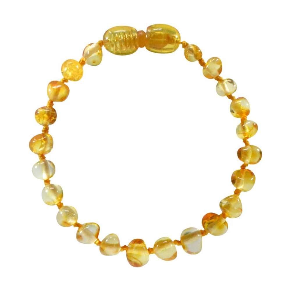 Honey - Bracelet d'ambre JAUNE Irréversible Bijoux