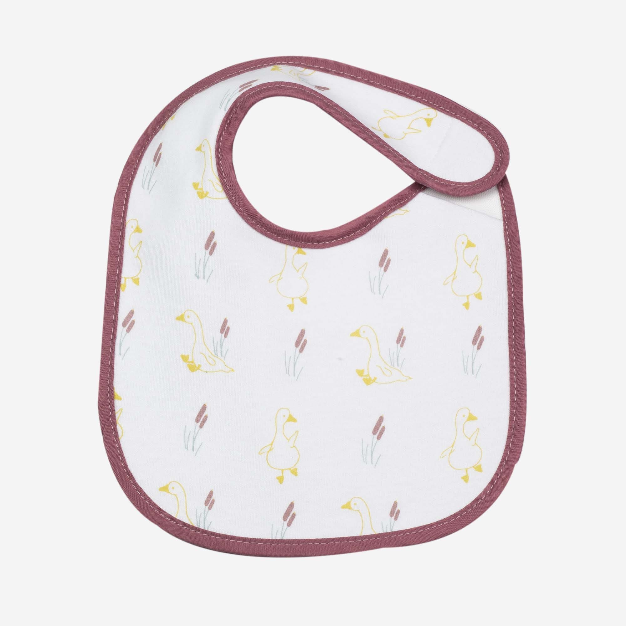 Lot de 7 bavoirs les Oies ROSE Trois Kilos Sept