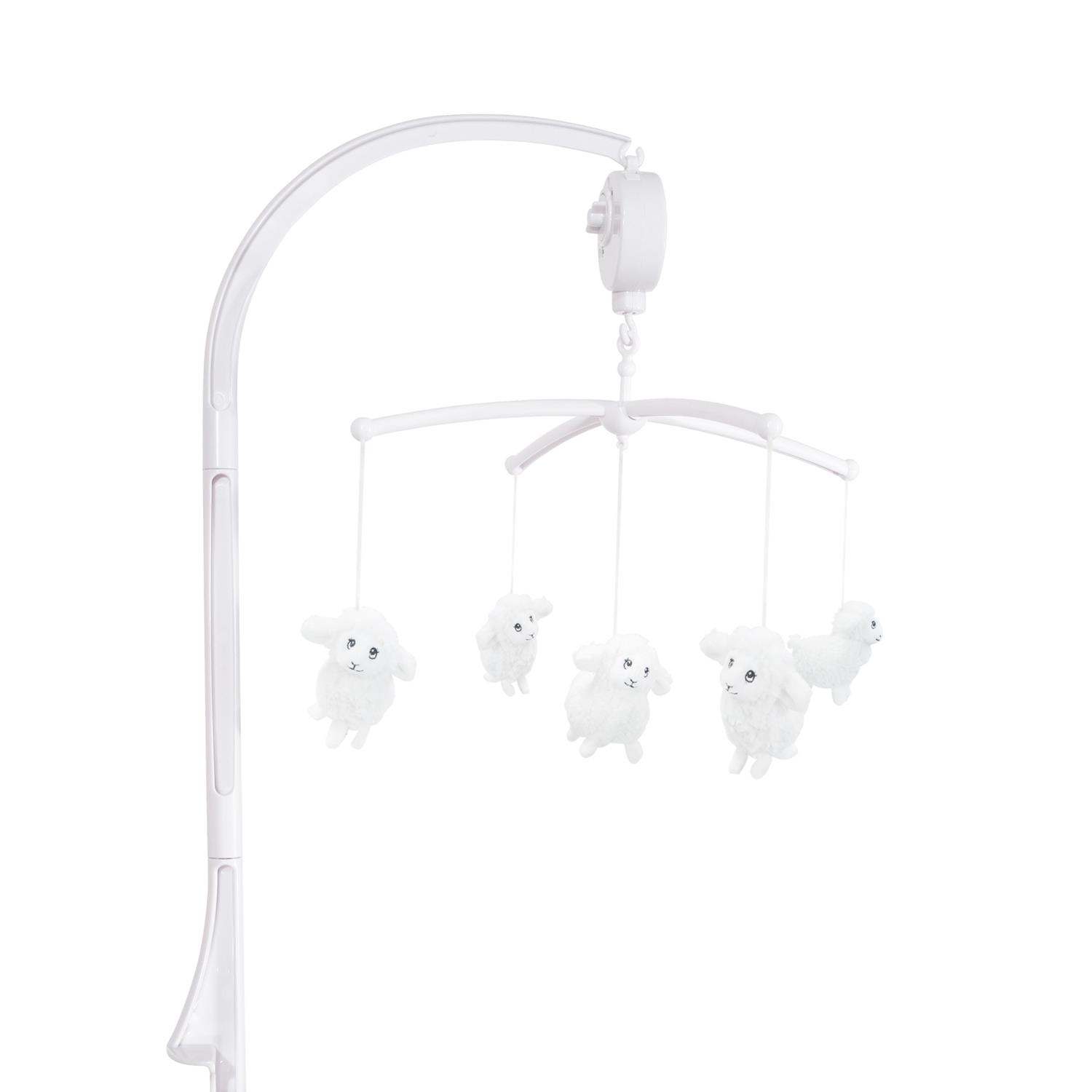 Mobile musicale mouton Wooly BLANC Trois Kilos Sept