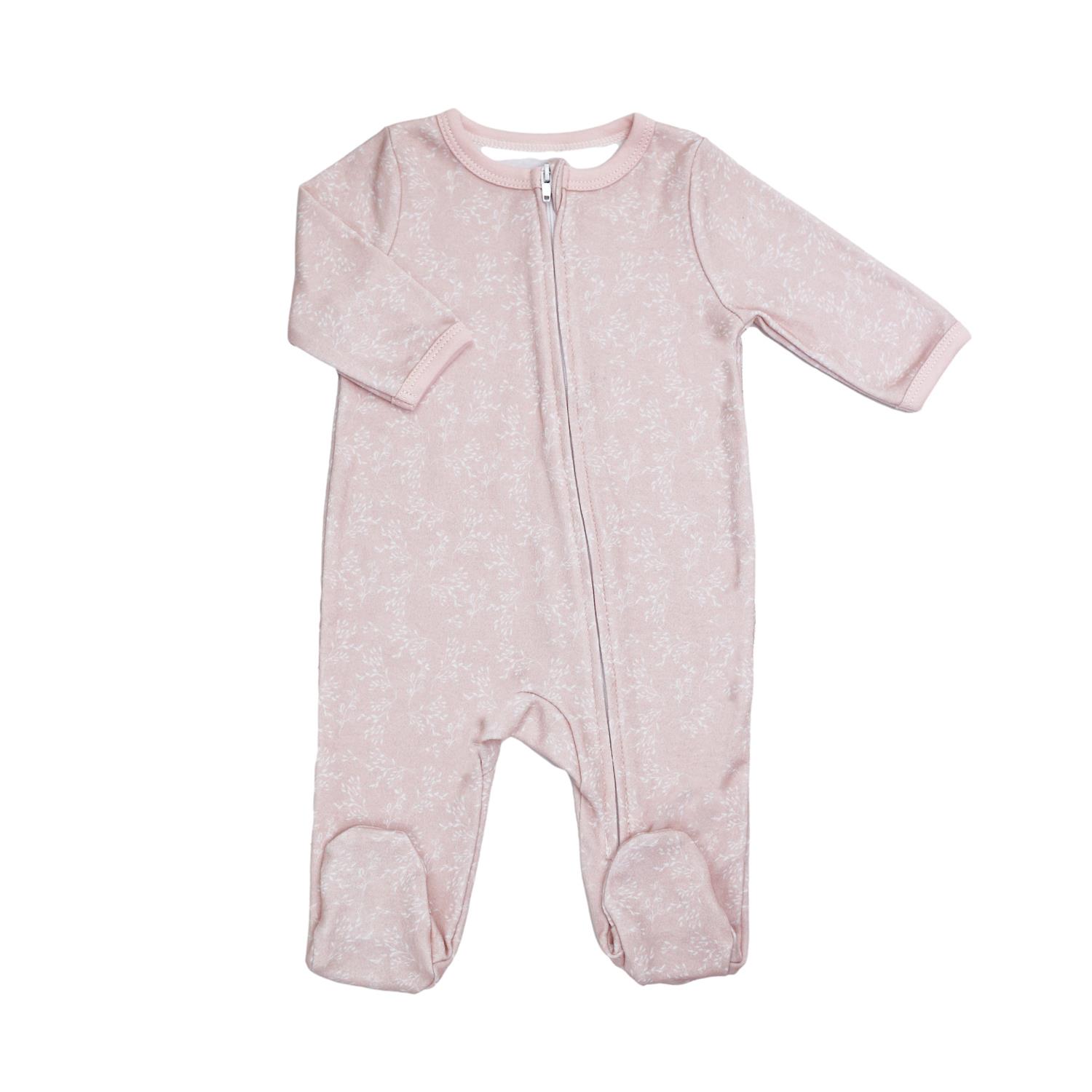 Pyjama Coton Zip ROSE Trois Kilos Sept