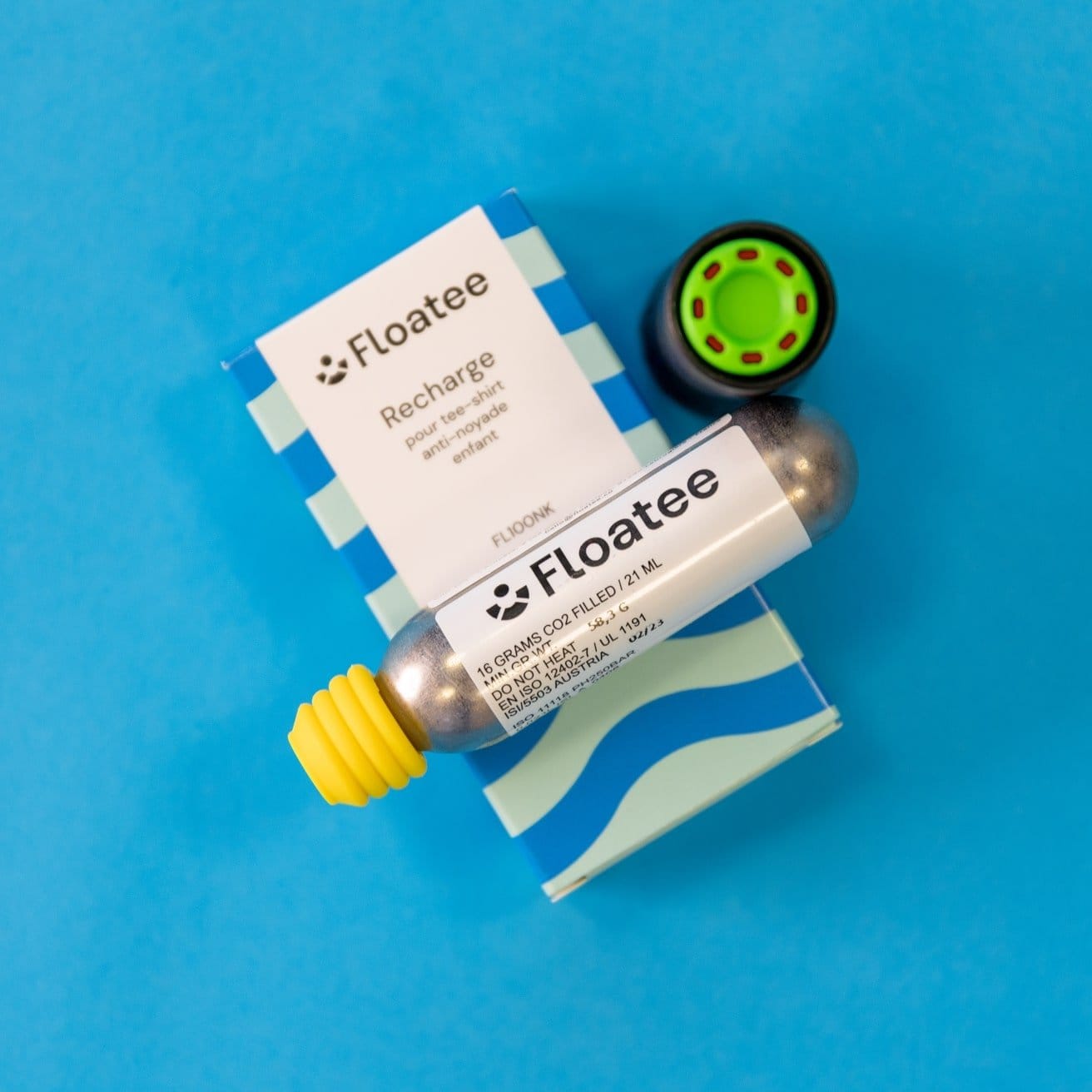 Recharge pour T-shirt anti-noyade NOIR Floatee