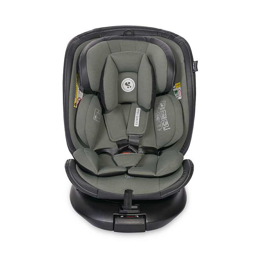 Siège auto Estate isofix + jambe de force VERT Lorelli