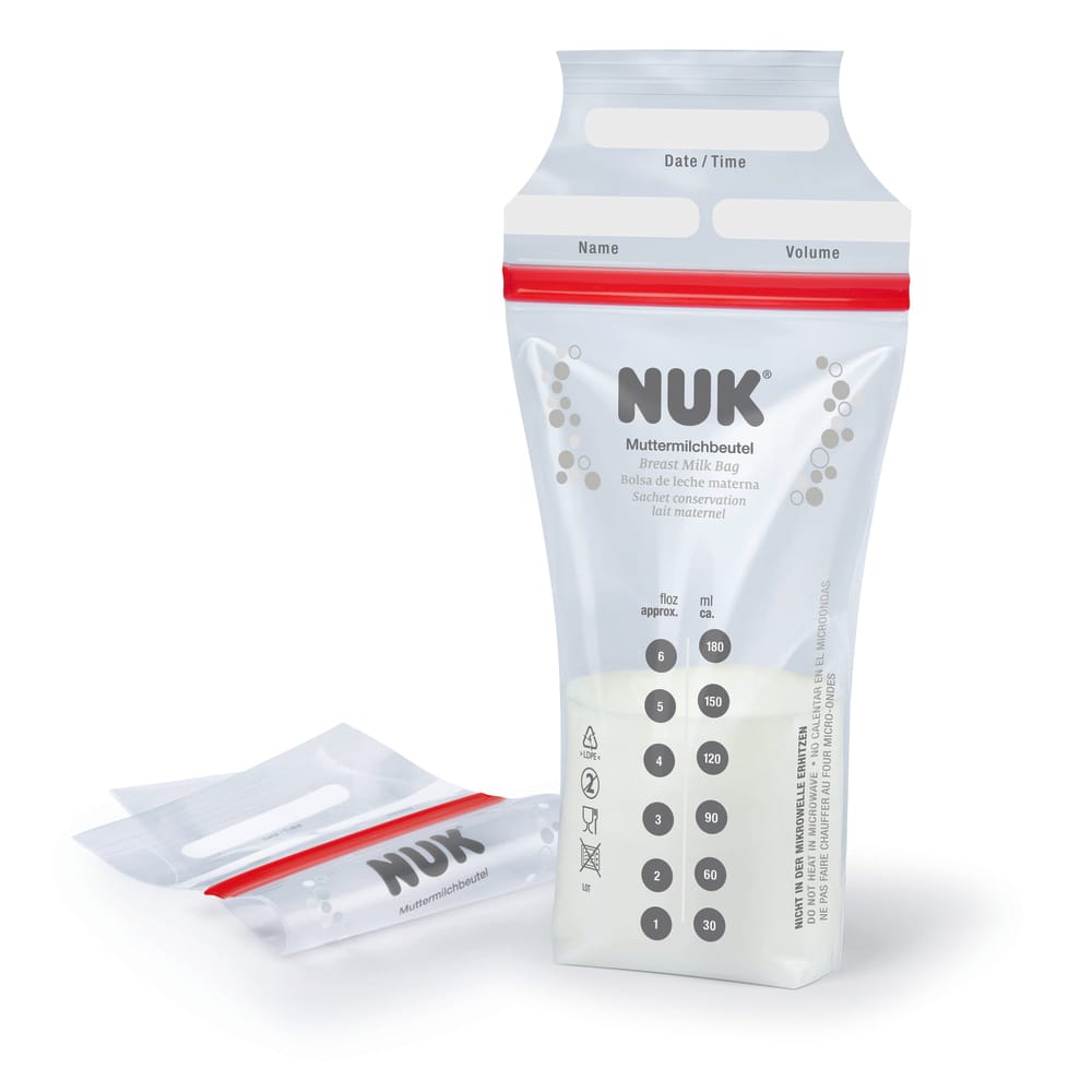 25 sachets de conservation pour lait maternel BLANC Nuk