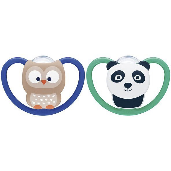 2 Sucettes Space MULTICOLORE Nuk