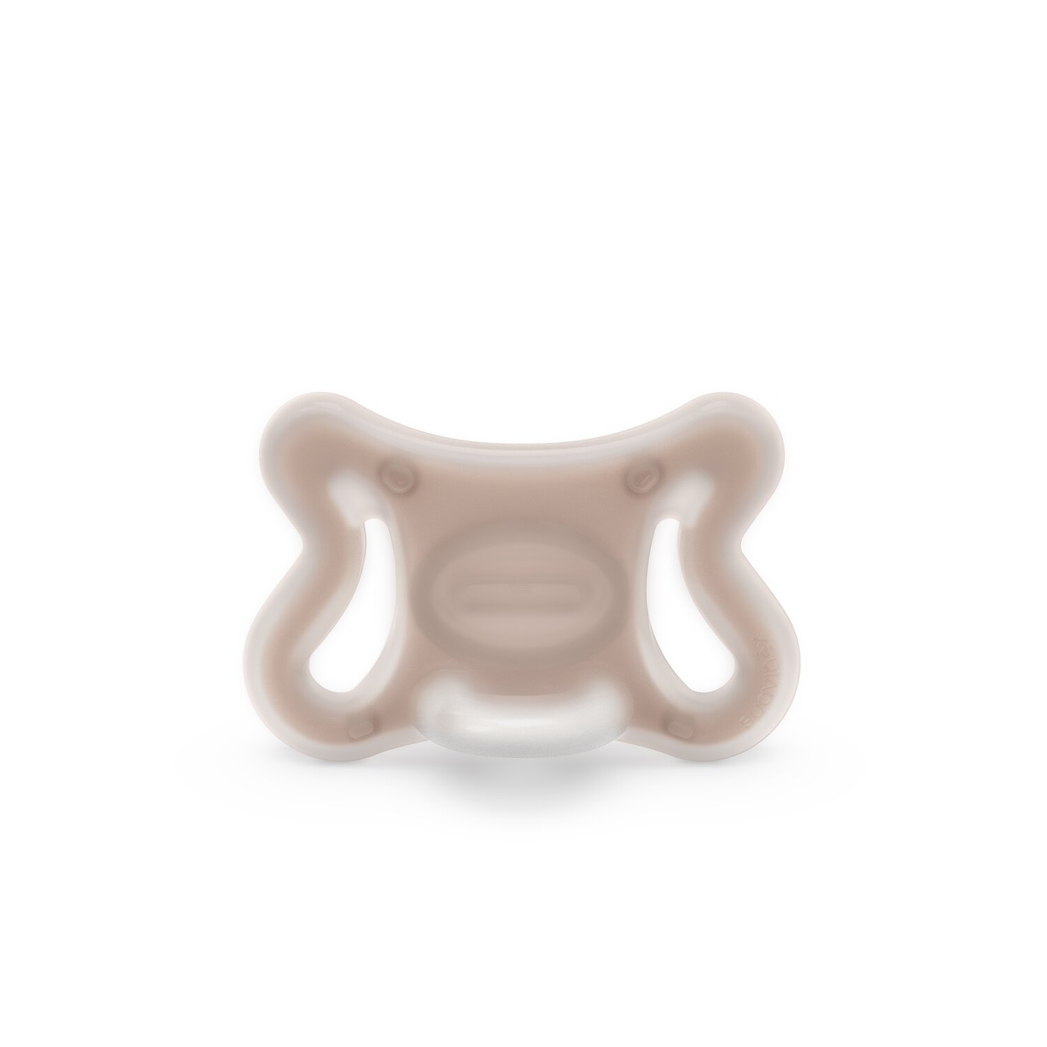 Sucette symétrique ZERO.ZERO -2/2m Almond