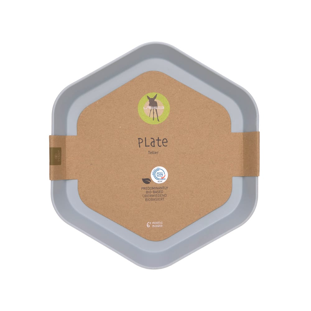 Green Label  Assiette Geo BLEU Lässig