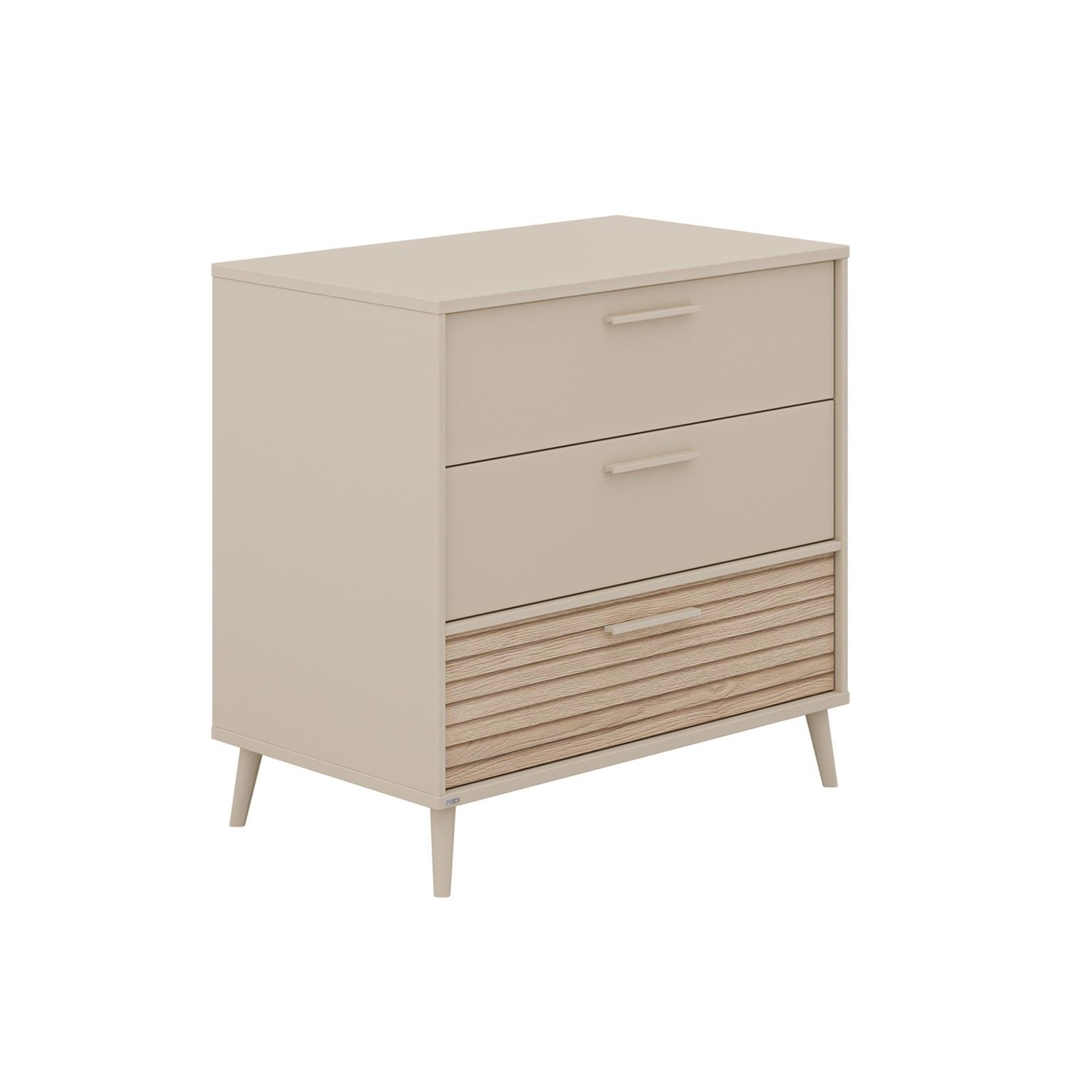 Commode 3 tiroirs Eefje BEIGE Paidi