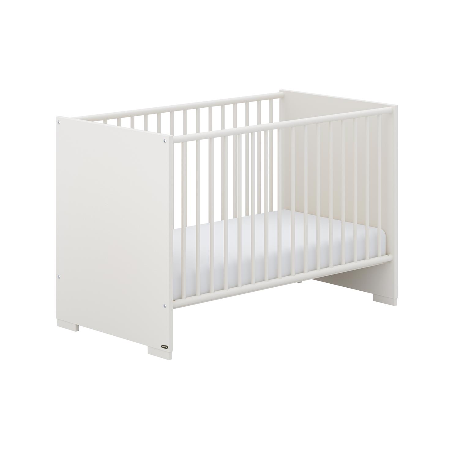 Lit bébé Pomeline BLANC Yuny by Paidi