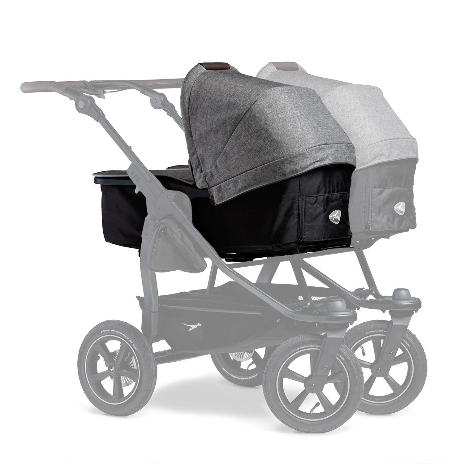 Assise Duo2 combi convertible siège/nacelle GRIS TFK