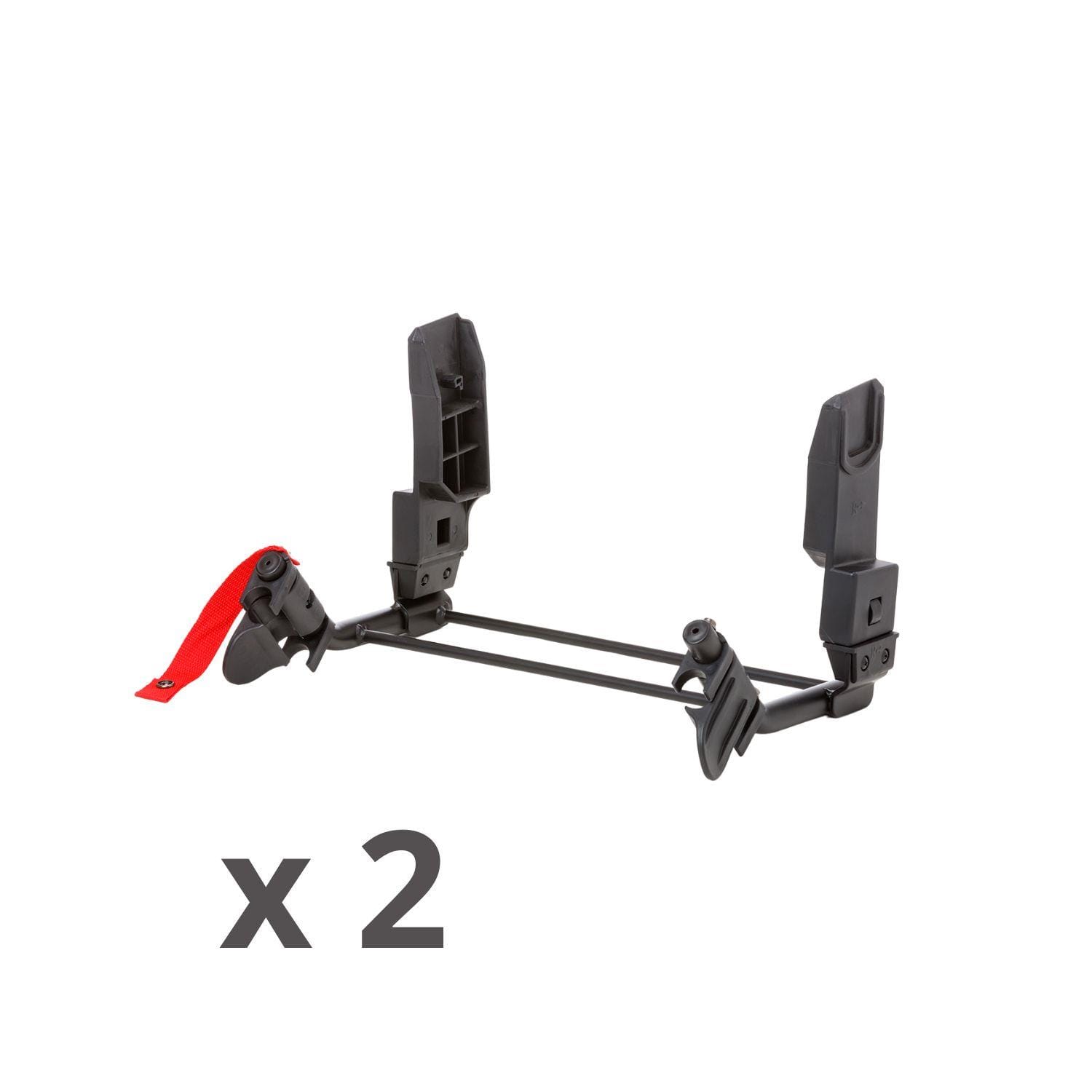 Adaptateurs coque poussette Duo2 lot de 2 paires NOIR TFK