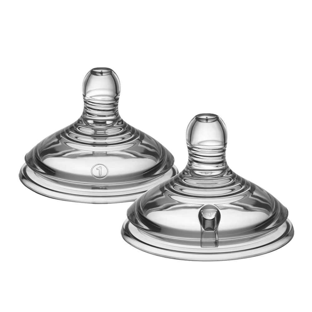 Lot de 2 tétines Natural Start  BLANC Tommee Tippee